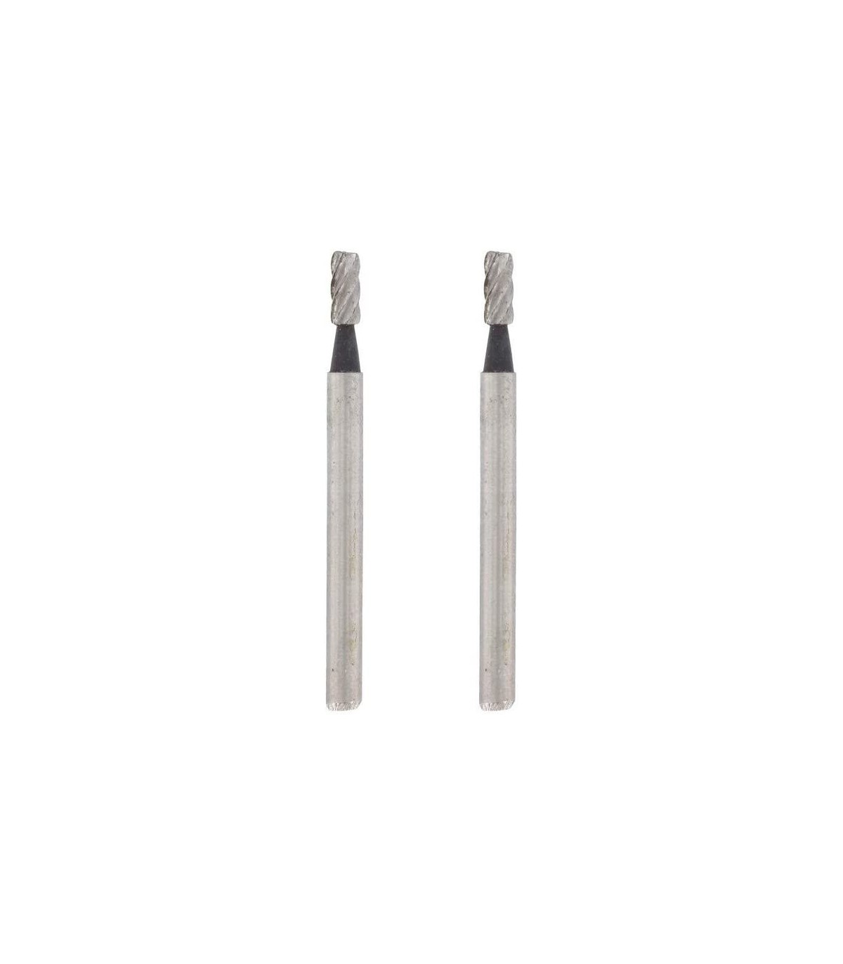 Dremel 194 Satz von 2 Stahlfräsern, Zylindrisch, Ø 3.2 mm zum Schnitzen und Gravieren mit Multi-use-Werkzeugen