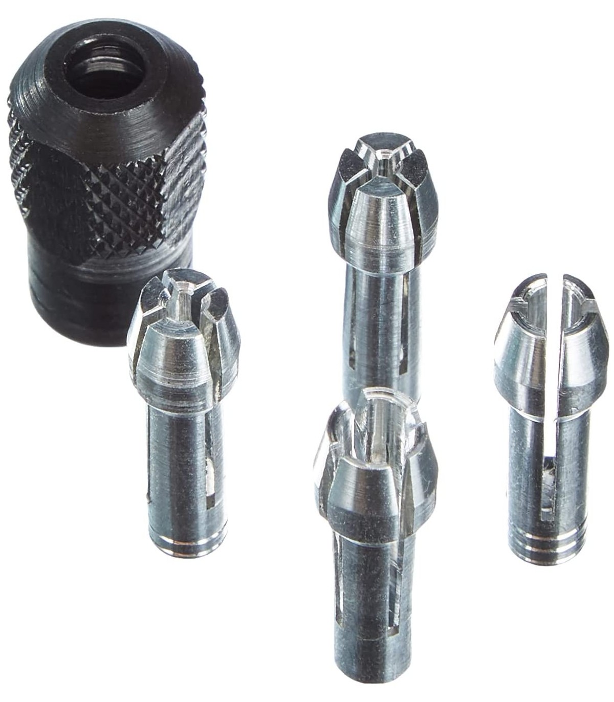 Kit de Mandriles Dremel 4485 - 4 Abrazaderas y Tuerca de Sujeción para Herramienta Multifunción Rotativa