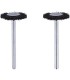 Dremel 403 conjunto de 2 escovas Coroa De Seda 19mm