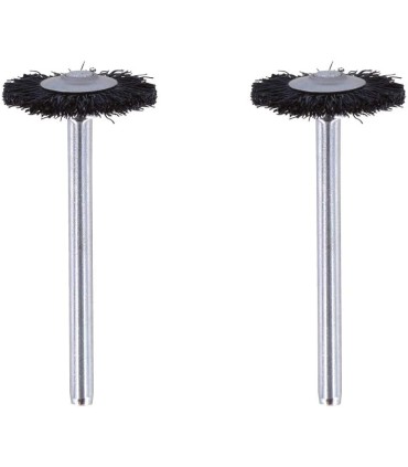 Dremel 403 Lot de 2 Brosses couronne en Soie 19mm