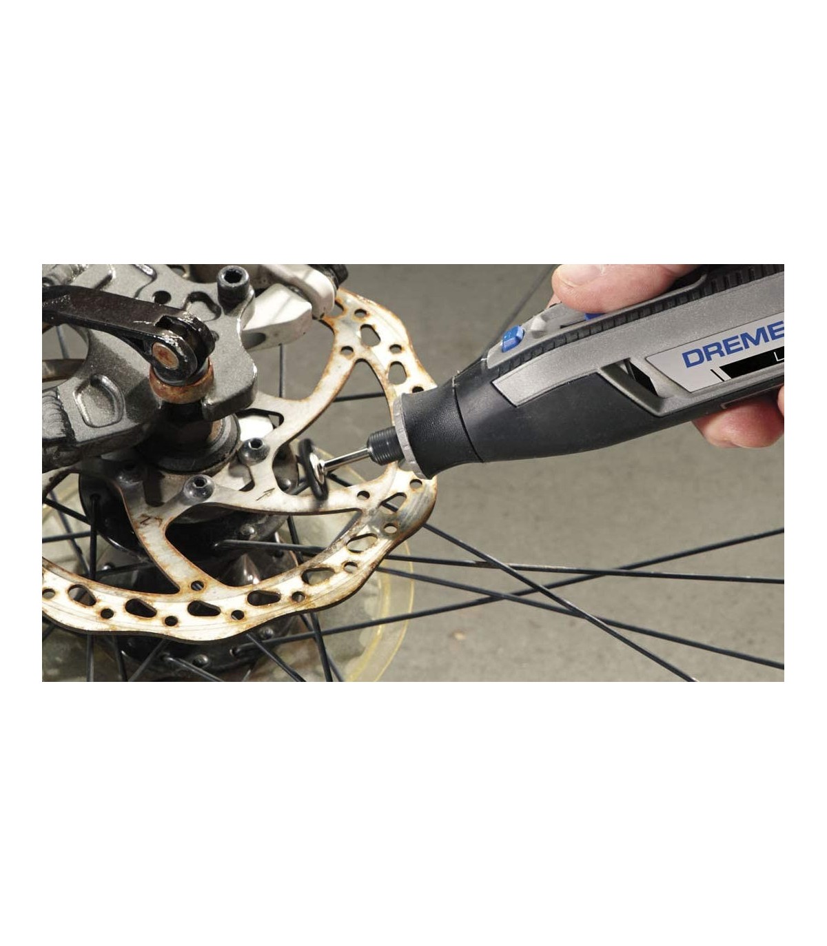 Dremel 403 Set mit 2 Bürsten Seidenkrone 19mm