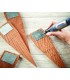 Dremel 7103 Lot de 2 pointes Diamant, Bout rond, Diamètre de travail 2mm pour Outil Multiusage Dremel