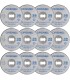 Dremel SC456B Juego de 12 Discos de Corte/Corte EZ SpeedClic de 38 mm con Herramientas rotativas Dremel