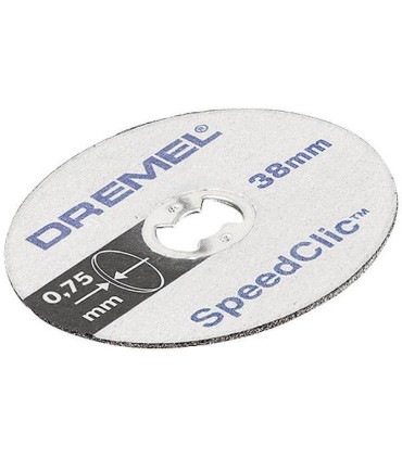 5 SpeedClic Dremel SC409 thin cutting discs