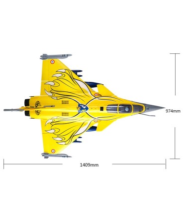 Rafale FMS EPO Longueur 1m40
