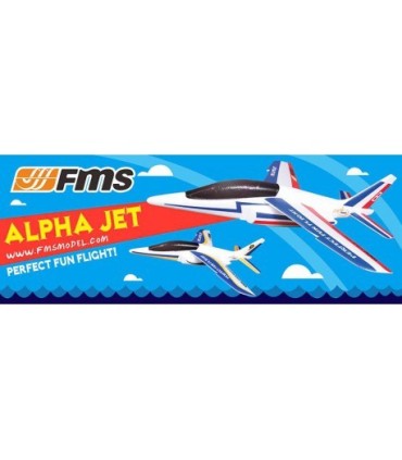 Alphajet FMS mano lanciato aliante