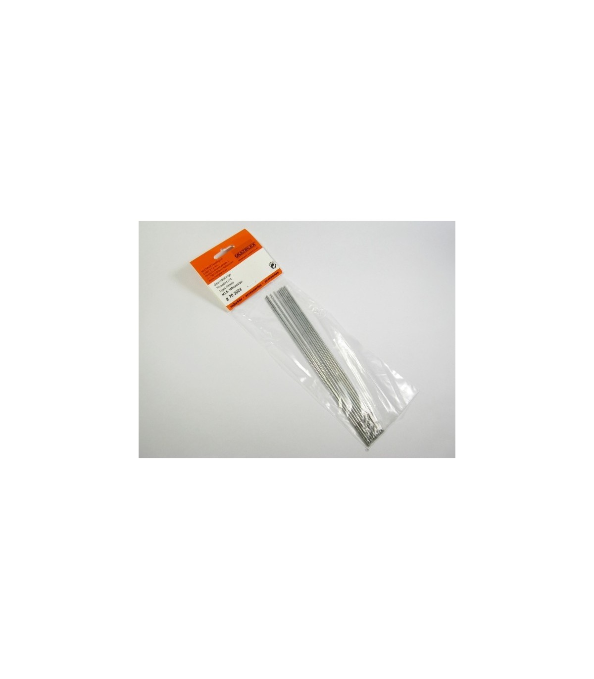 Tiges filetées M2,5  (x10) longueur 200mm Multiplex 702024