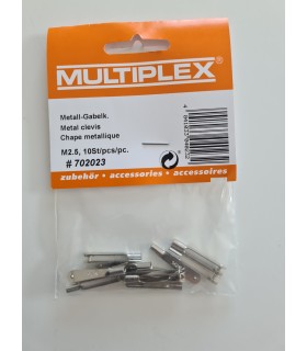 Dekvloeren metaal M2, 5 (10 stuks) Multiplex 702023