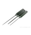Set di 3 di lusso piatto cacciaviti 2/3 / 4mm