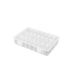 Caixa de armazenagem 24 compartimentos 202x137x40mm