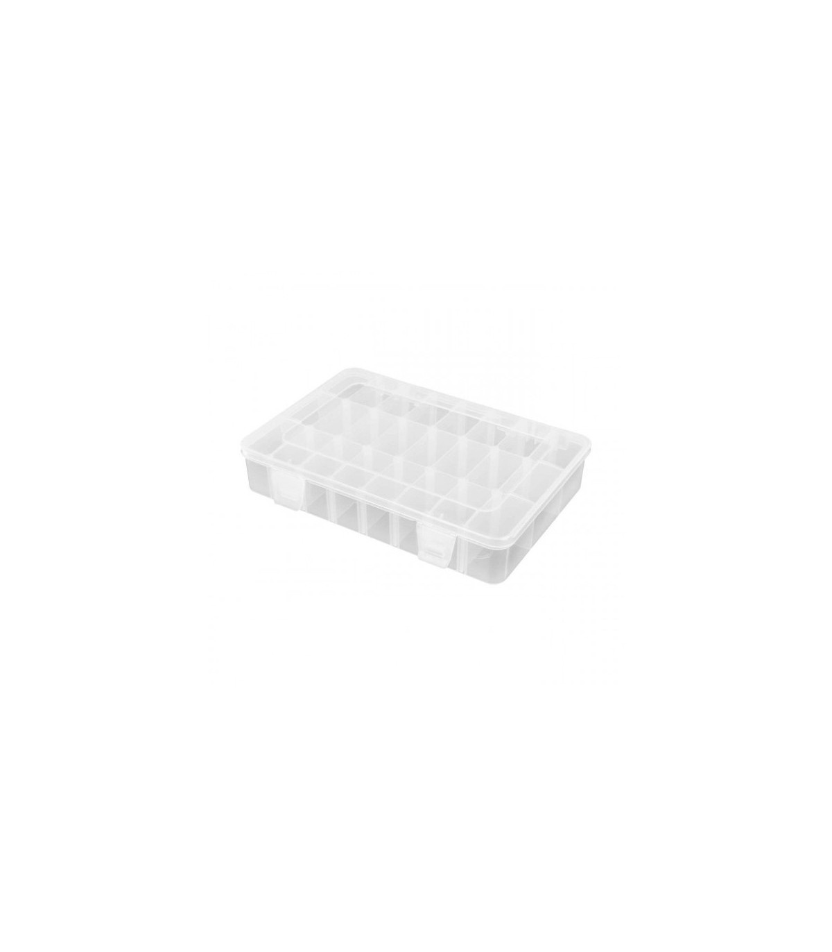 Caixa de armazenagem 24 compartimentos 202x137x40mm