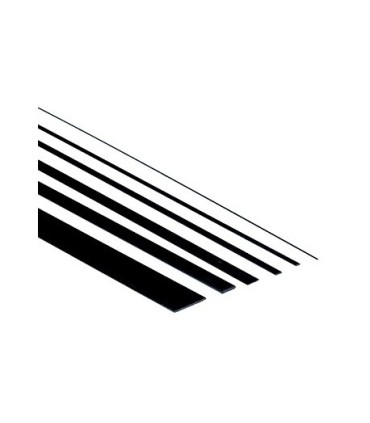 Carbonio piatto Lunghezza 1 m (3mm x 1mm)