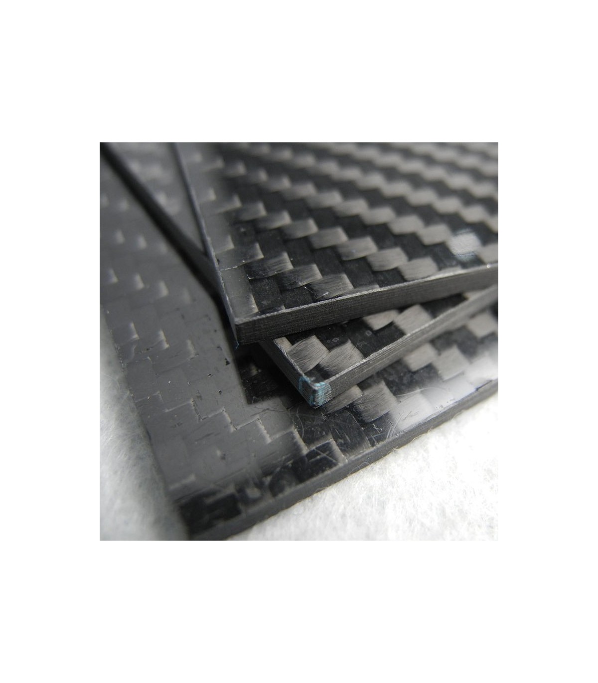 Carbonio piatto Lunghezza 1 m (3mm x 1mm)