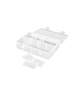 Storage box 8 compartments 187x126x43mm