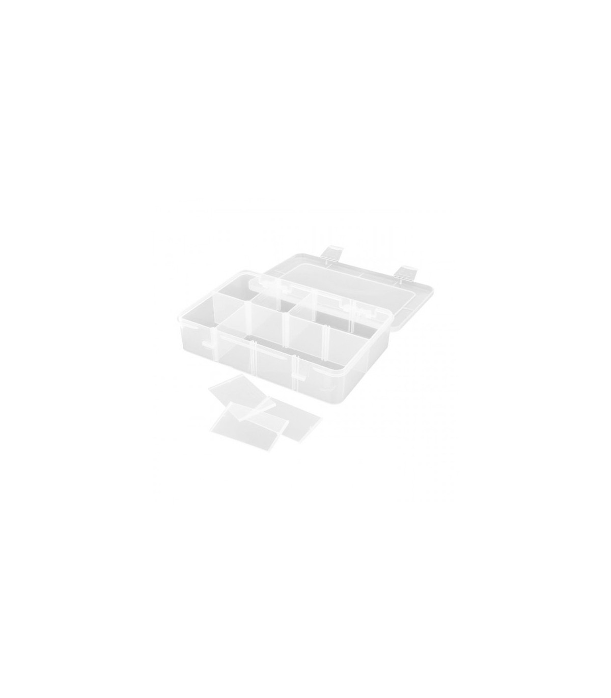 Opbergdoos 8 vakken 187x126x43mm