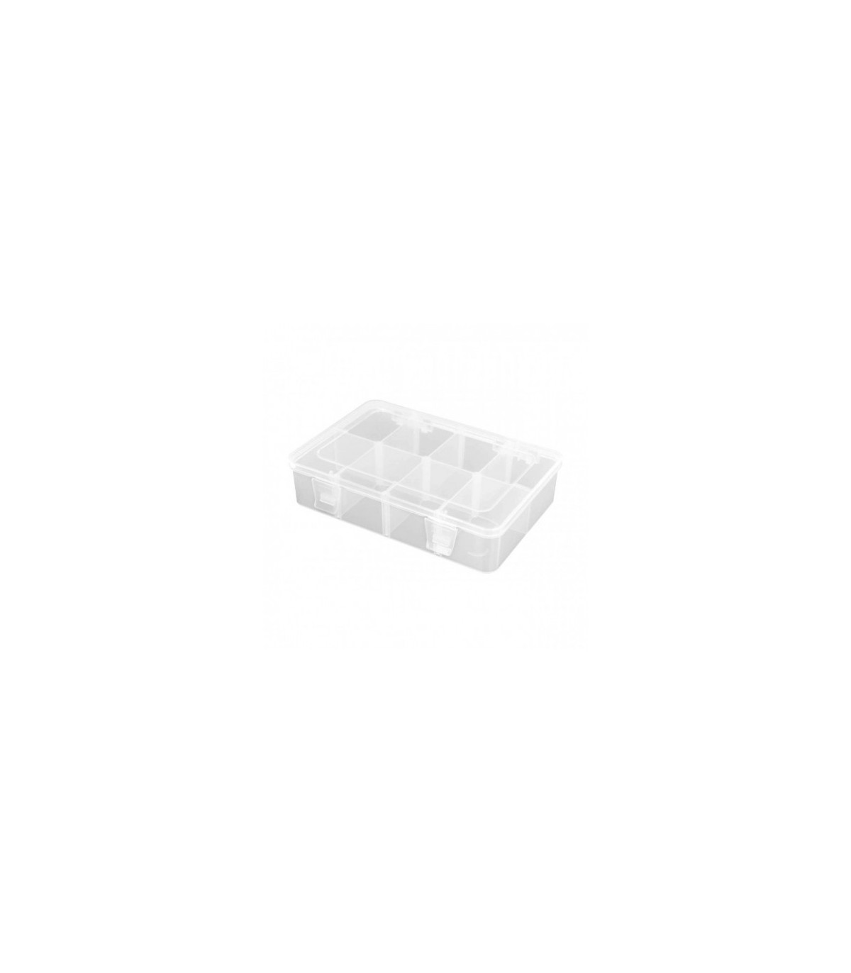 Boite de rangement 8 compartiments 187x126x43mm