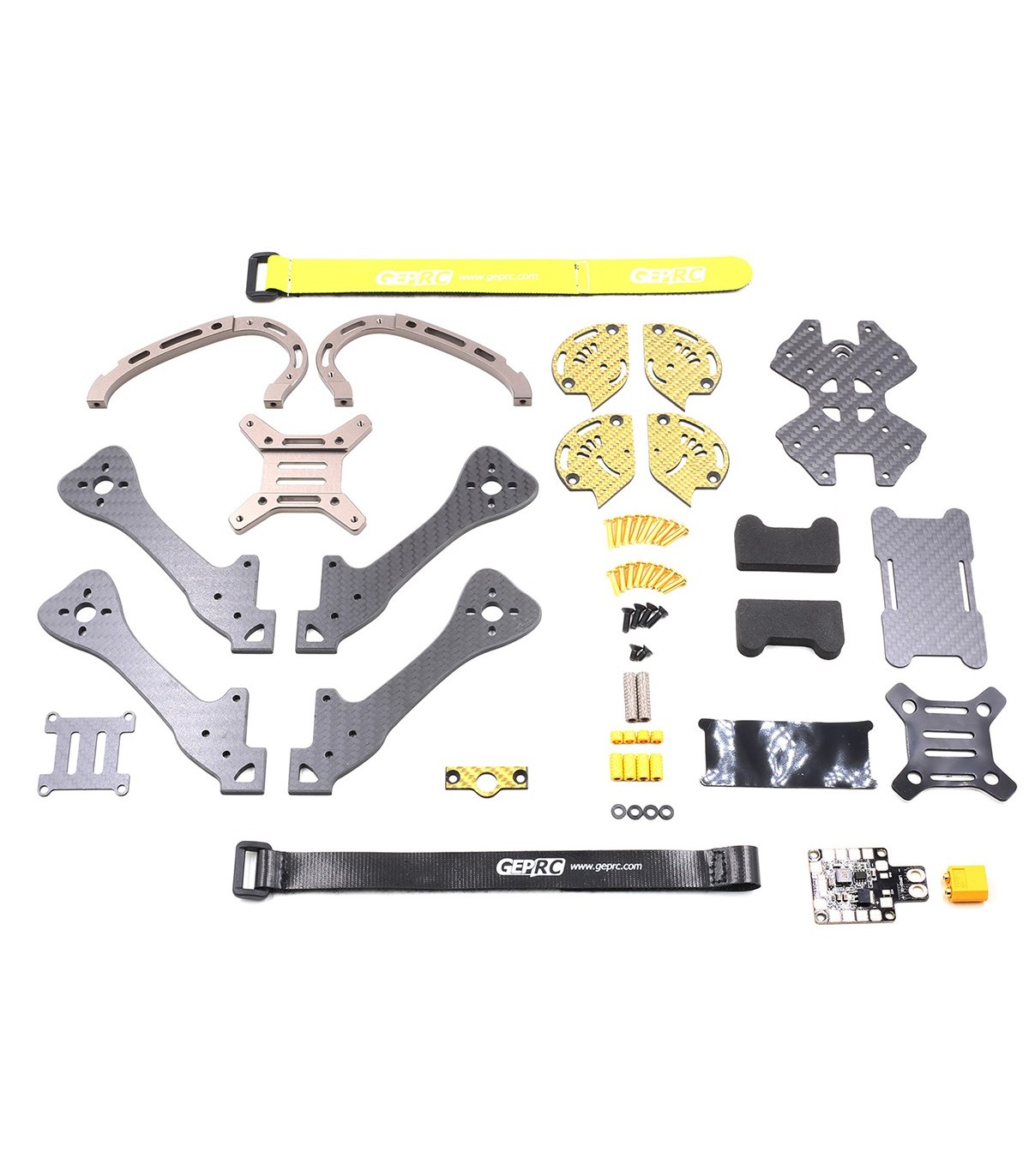 GEPRC Leopard LX5 chassis, FPV racer drone