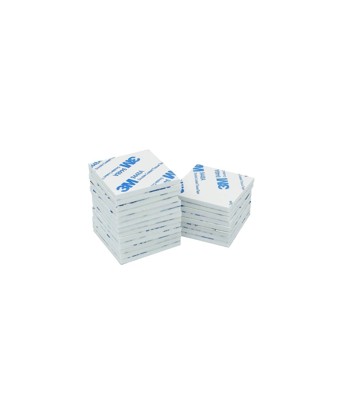 Doppelseitige klebeband 3M schaum 2mm 10pcs 80 x 80mm qr