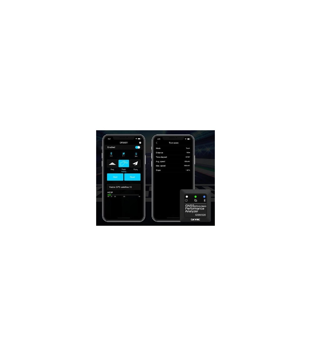 GSM-020 GNSS Analyzer GNSS SkyRC