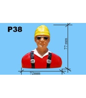 Pilot buste voor RC Vliegtuig
