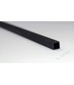 Vierkante / vierkante buis 5,0 / 6,0 mm 1 meter lang