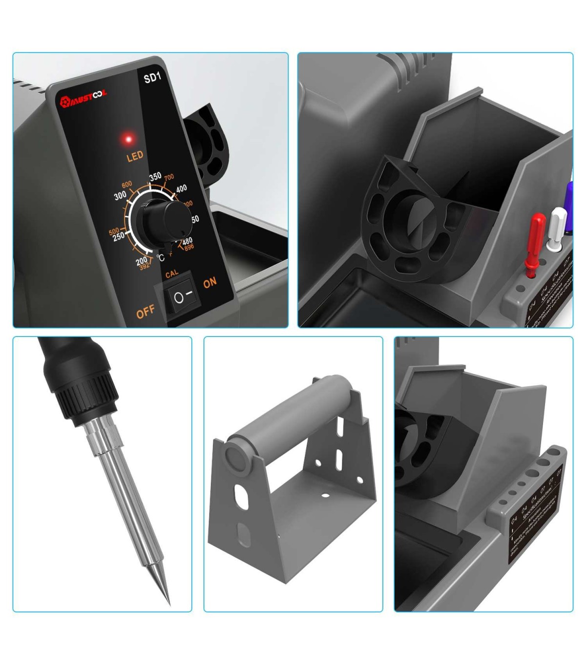Lötstation LCD-60W 200 bis 480°C