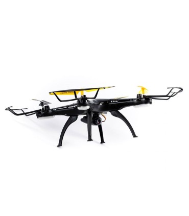 Drone con Luz Plateada de Spyracer