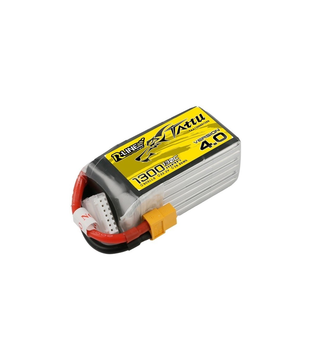 Tattu 6 S 1300 mAh Lipo Batteria R-line V4 130C