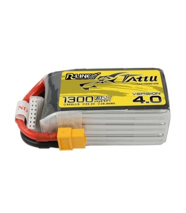 Tattu 6S 1300mAh Lipo Battery R-line V4 130C
