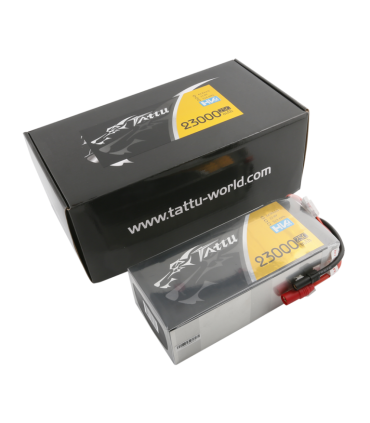 6s 23000mAh HV Tattu Lipo Battery