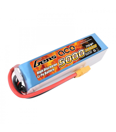 Gens ace 5000mAh 45C 7s Lipo Battery