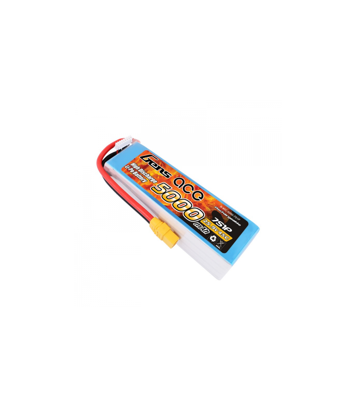 Gens ace 5000mAh 45C 7s Lipo Battery
