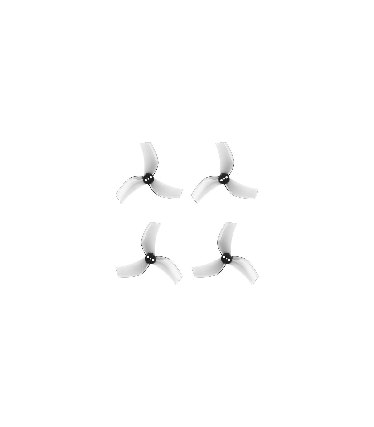 Gemfan D63 3-Blade Propellers 1.5mm shaft (4Pcs) grey