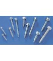 Self-tapping screw 6-sided head 2.9 x 25mm (by 8)