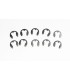 Rvs borgring 5mm (door 10)