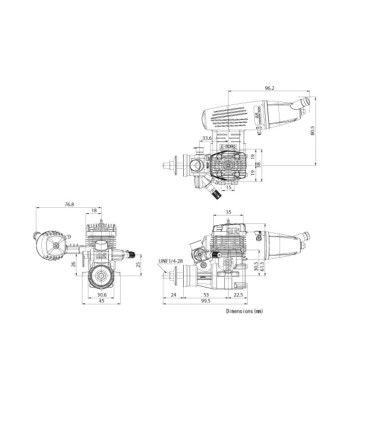 Motor OS motoren 35AX