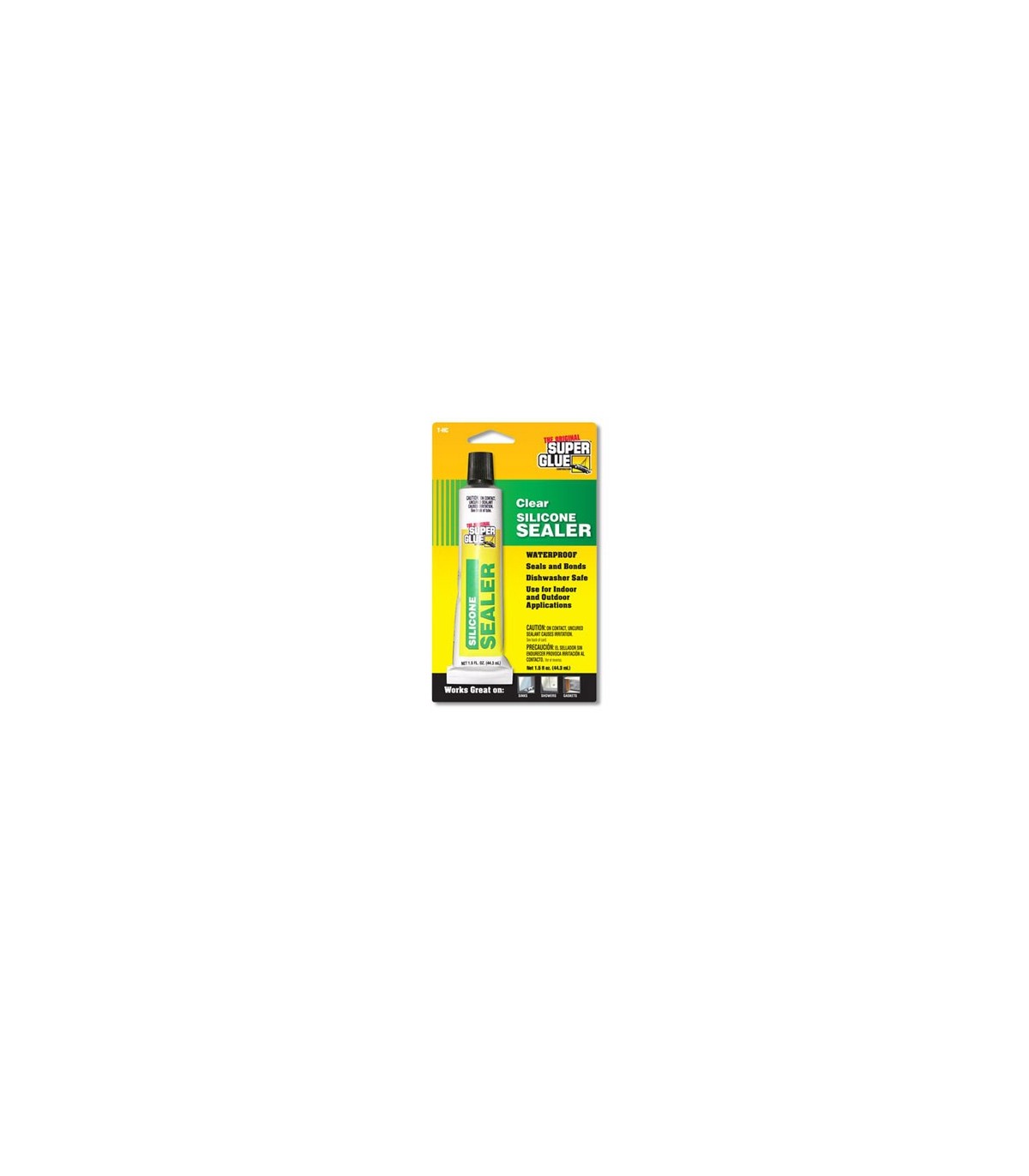 Cola de silicone transparente 44ml