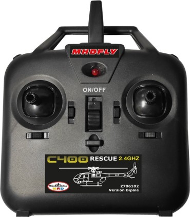 MHDFLY C400 RESCUE Two-Bladed Helicopter