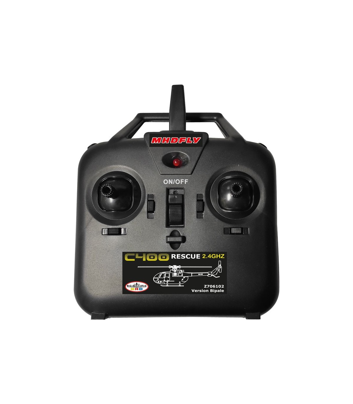 MHDFLY C400 RESCUE Two-Bladed Helicopter