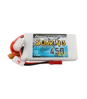 Batería Lipo Gensace SOARING 450mAh 30C 7.4 V