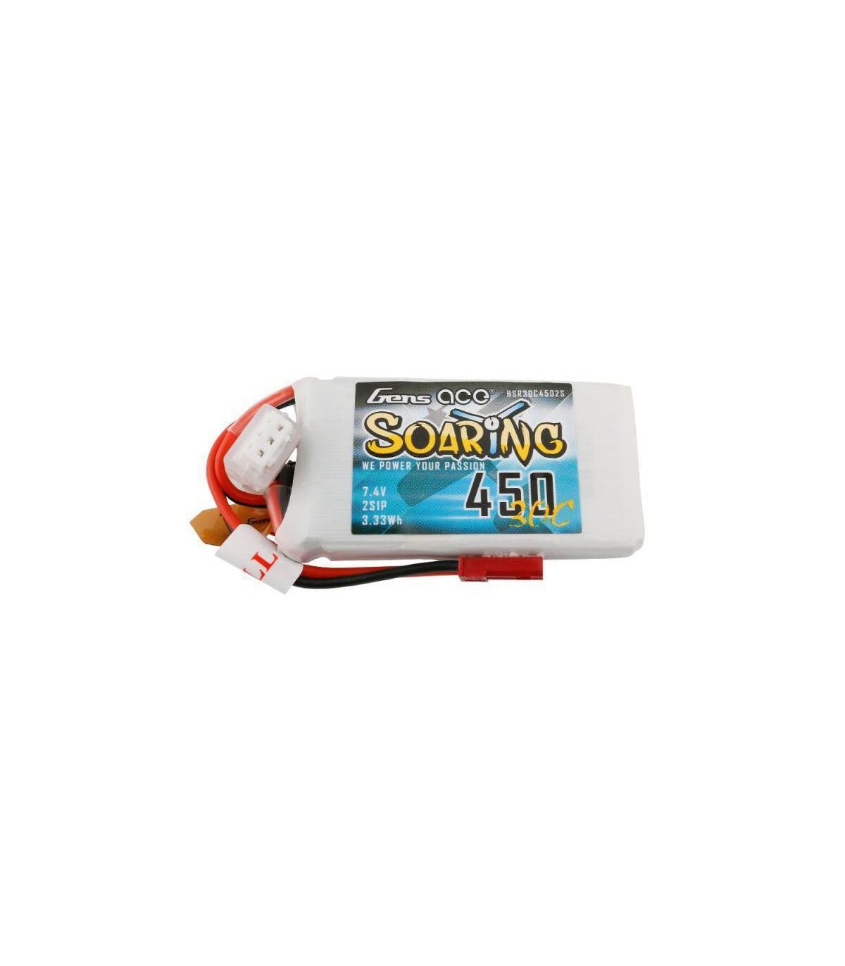 Gensace IMPENNATA 450 mAh 30C 7.4 V Lipo batteria
