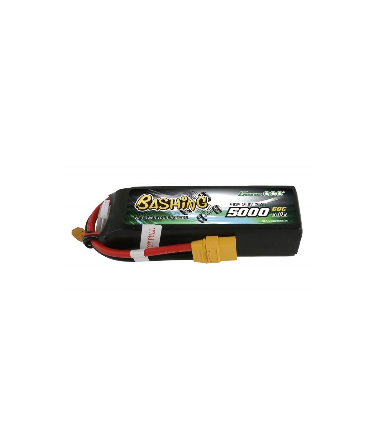 Bashing Gensace 4S 5000mah 60c 14.8 V Lipo Batterij