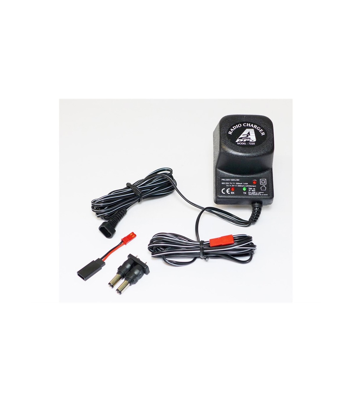 Radio oplader 200 mAh TX / RX Futaba A2pro