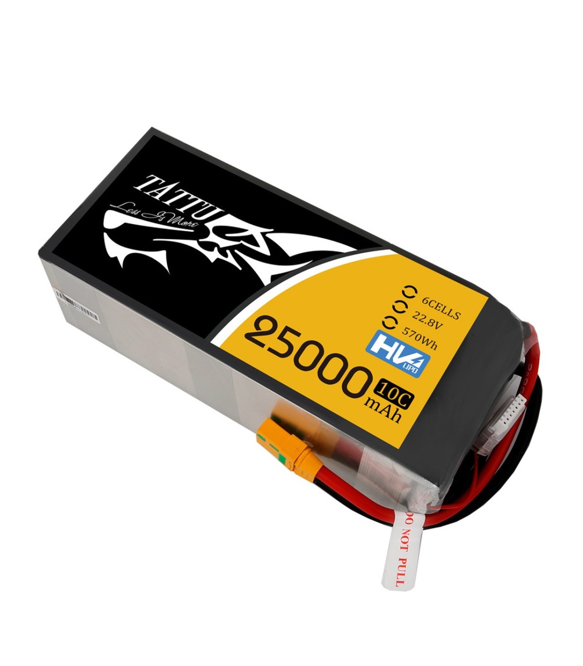 6 S 25000 mAh HV Tattu Lipo batteria