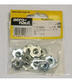 M3 Spiked nuts (per 10)