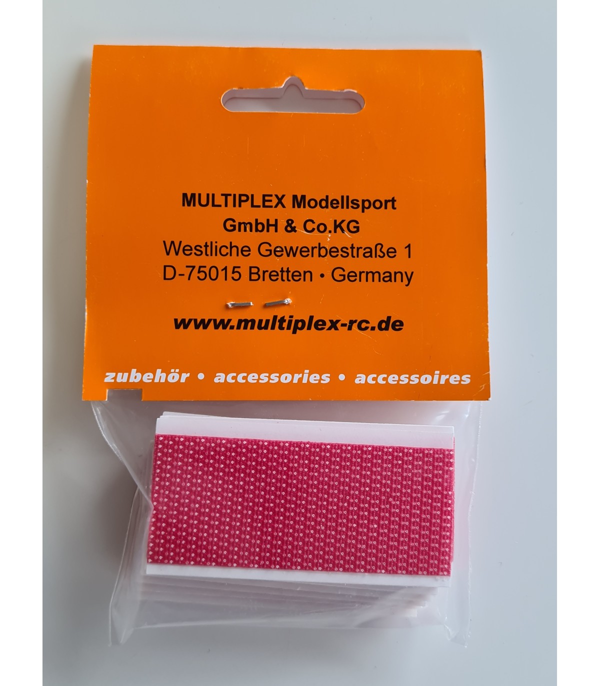 adhesive velcro tape 25x60mm Multiplex (by 5)