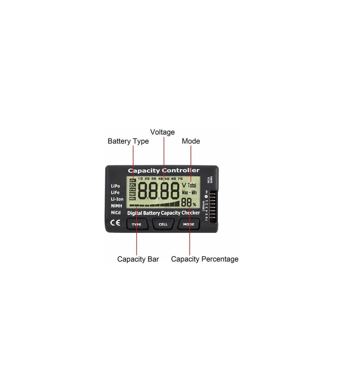 Batterij tester