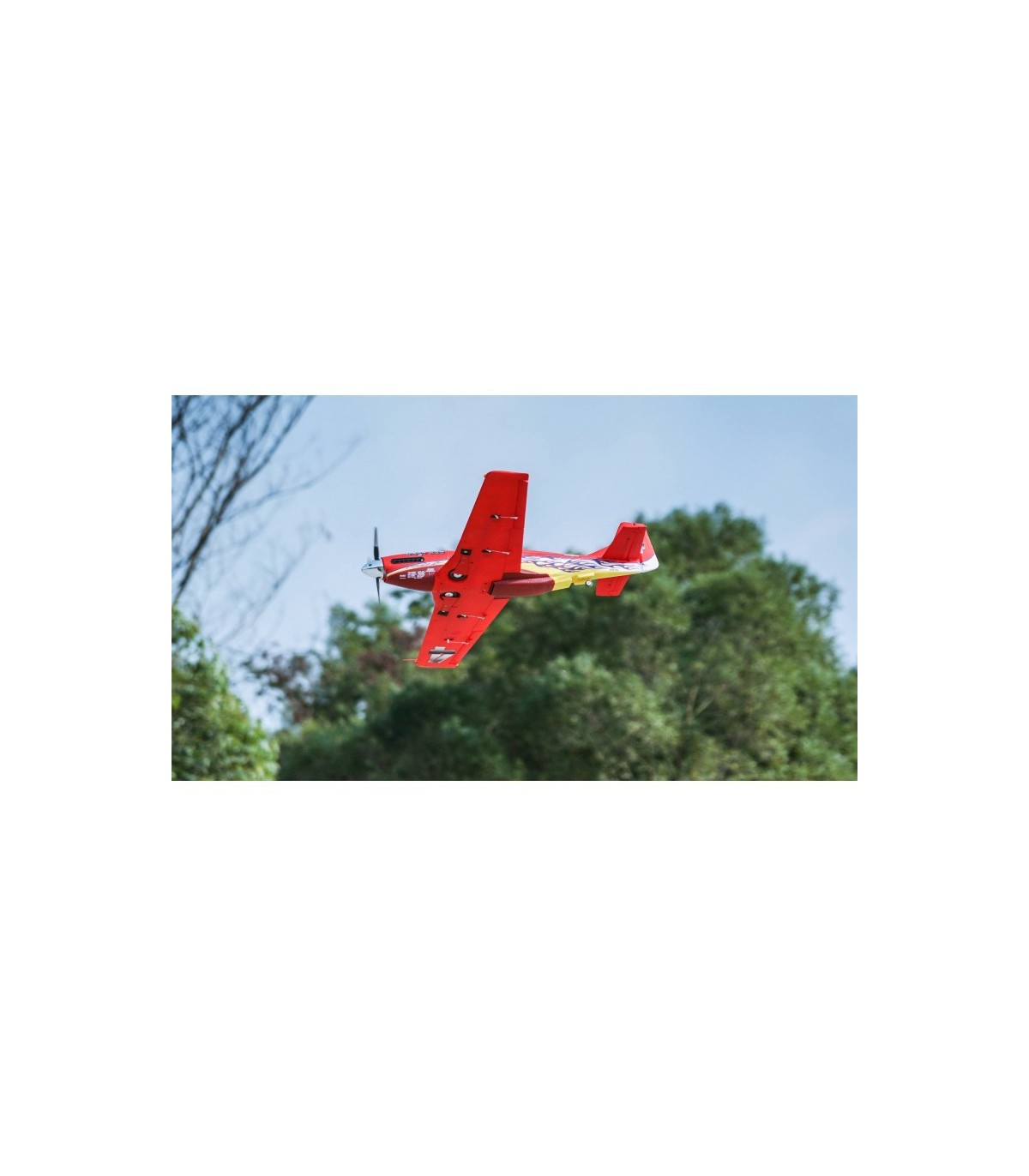 P51D Mustang Dago Rojo FMS PNP