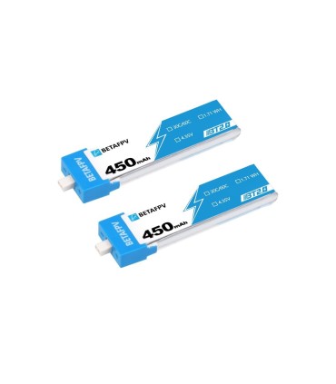 lihv 1s 450mAh 30C BT2.0 Beta FPV Batterien (par 4)