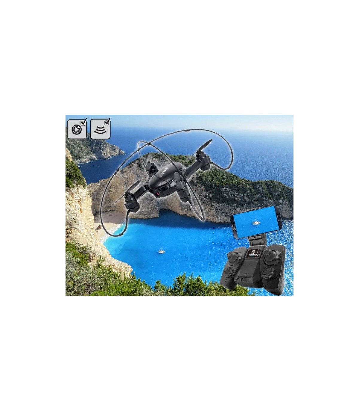Micro-drone dron inteligente